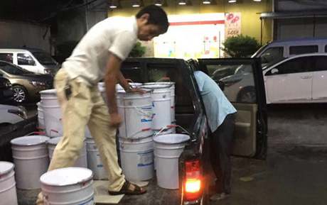 我司“迪普邦”品牌再獲認可,惠州客戶不遠千里親自提貨